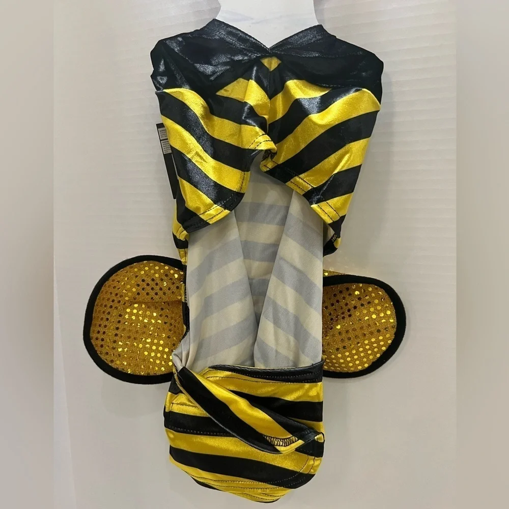 Bumblebee Costume for Dogs - Black and Yellow